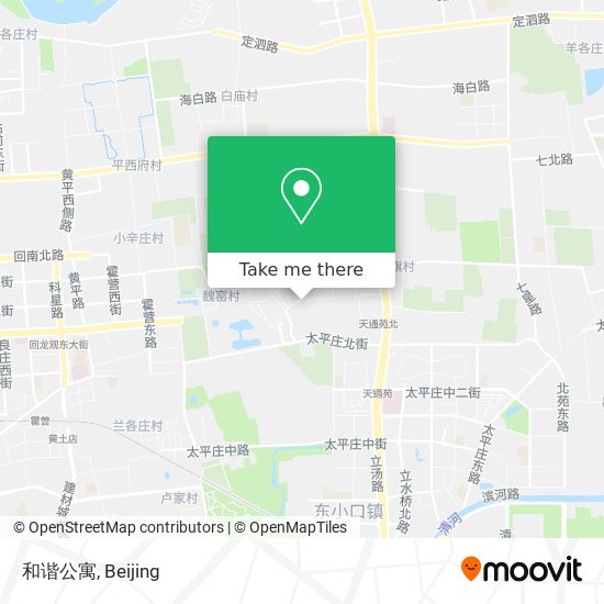 和谐公寓 map