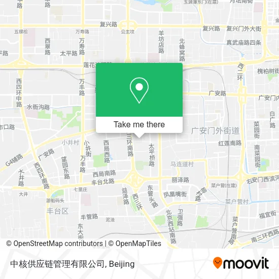 中核供应链管理有限公司 map