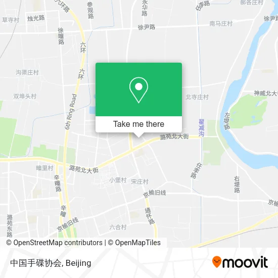 中国手碟协会 map