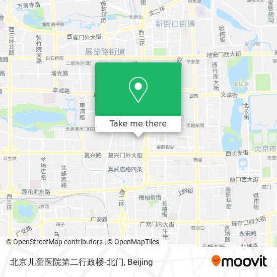 北京儿童医院第二行政楼-北门 map