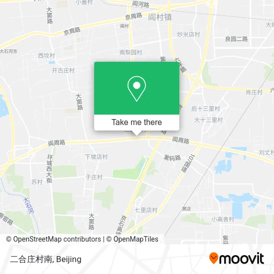 二合庄村南 map