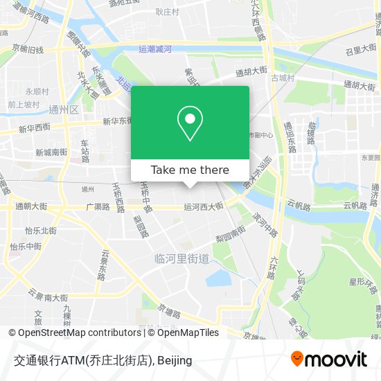 交通银行ATM(乔庄北街店) map
