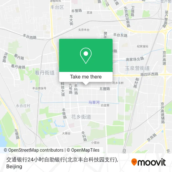交通银行24小时自助银行(北京丰台科技园支行) map