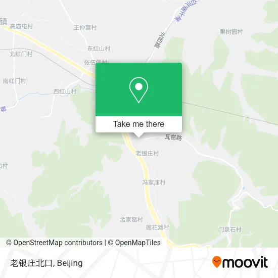 老银庄北口 map