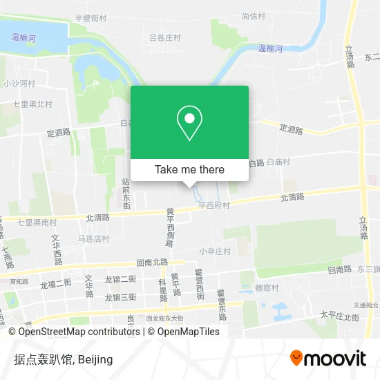 据点轰趴馆 map