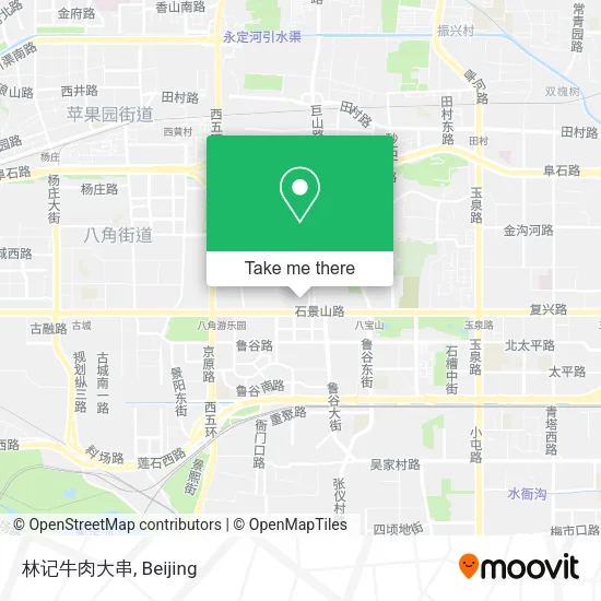 林记牛肉大串 map
