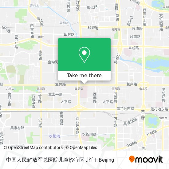中国人民解放军总医院儿童诊疗区-北门 map