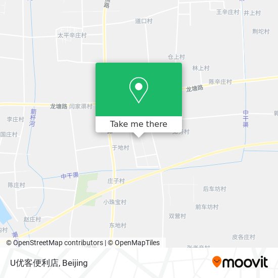 U优客便利店 map