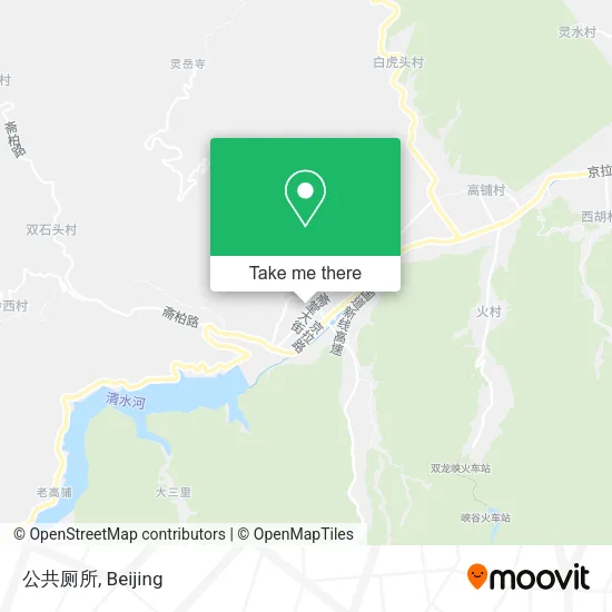 公共厕所 map