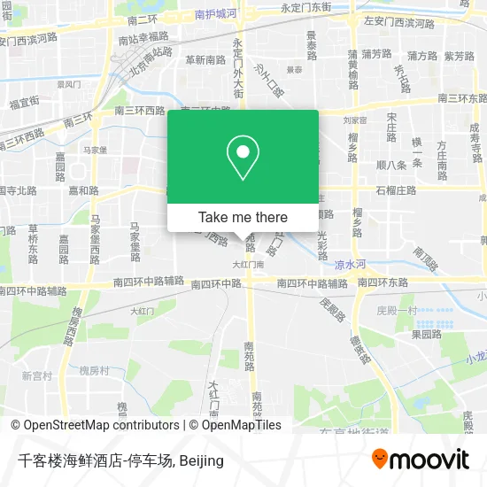 千客楼海鲜酒店-停车场 map