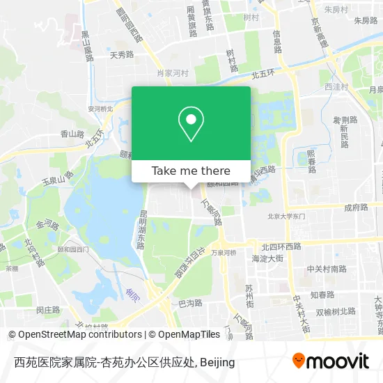 西苑医院家属院-杏苑办公区供应处 map