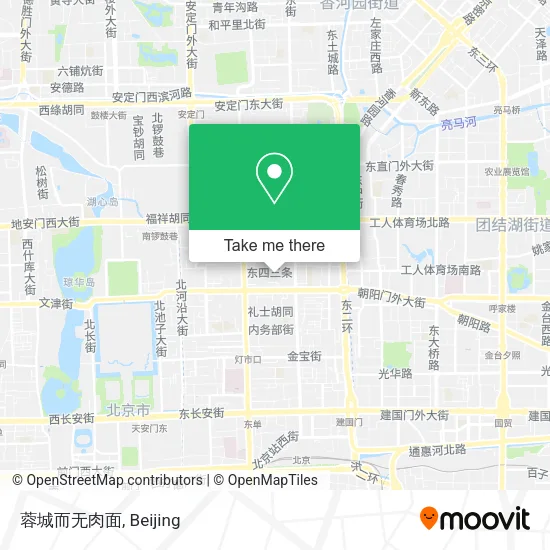 蓉城而无肉面 map