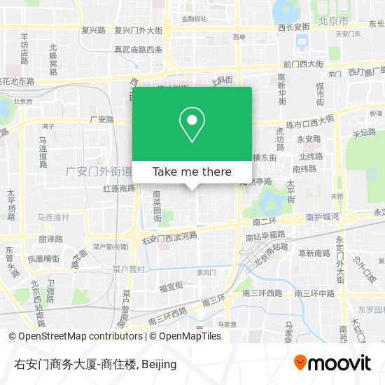 右安门商务大厦-商住楼 map