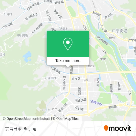 京昌日杂 map