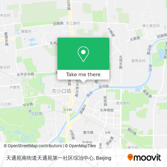 天通苑南街道天通苑第一社区综治中心 map