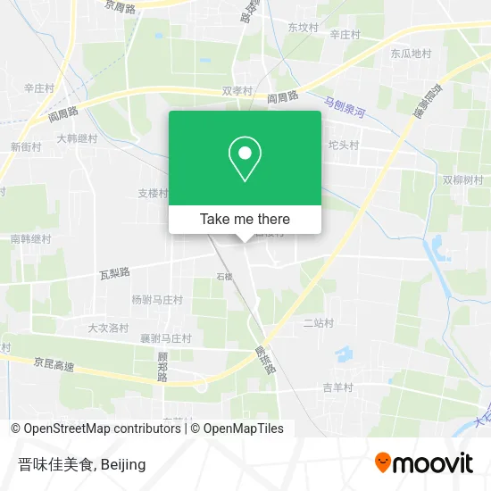 晋味佳美食 map