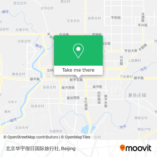 北京华宇假日国际旅行社 map