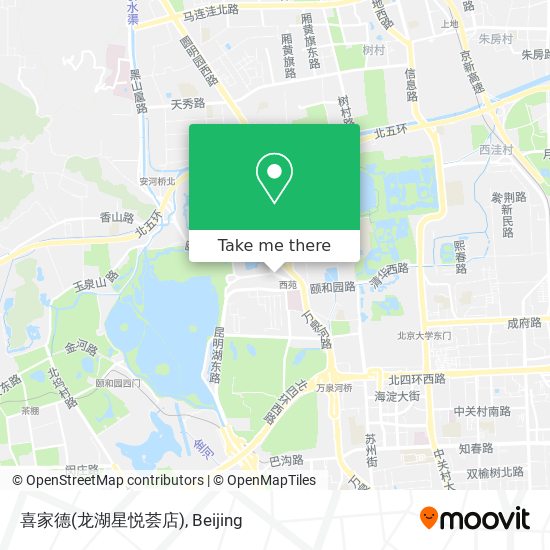 喜家德(龙湖星悦荟店) map