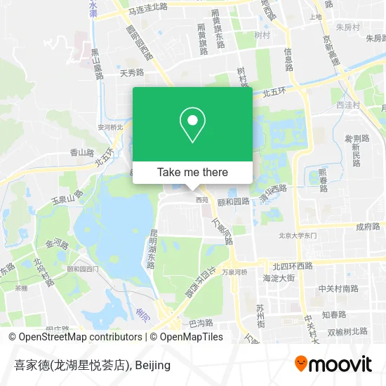 喜家德(龙湖星悦荟店) map