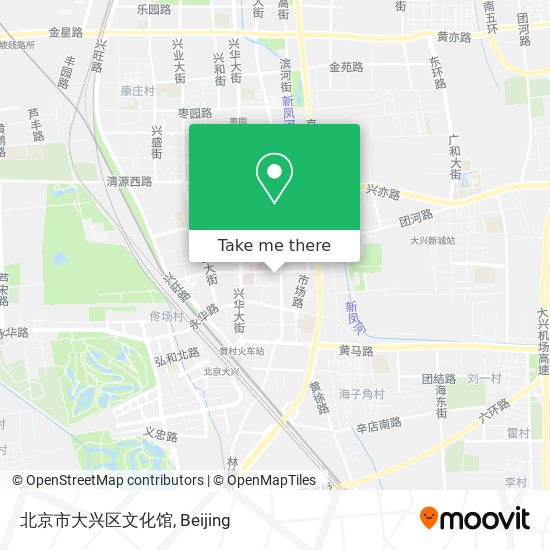 北京市大兴区文化馆 map