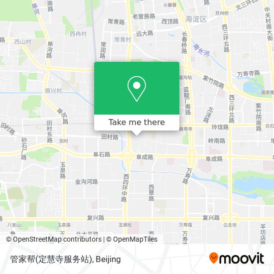 管家帮(定慧寺服务站) map