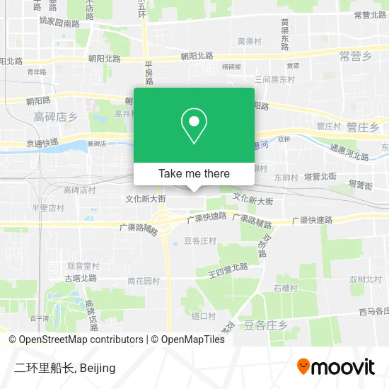 二环里船长 map