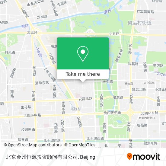 北京金州恒源投资顾问有限公司 map