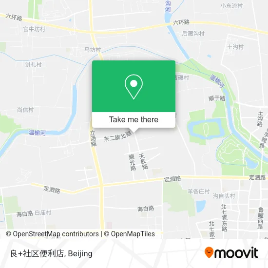 良+社区便利店 map