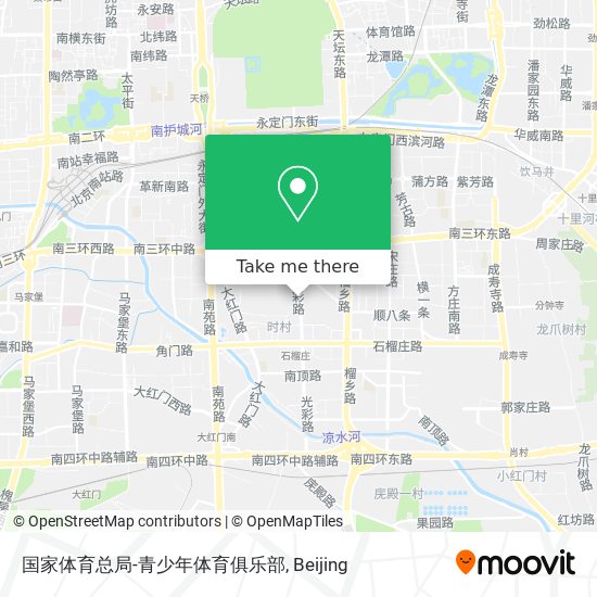 国家体育总局-青少年体育俱乐部 map