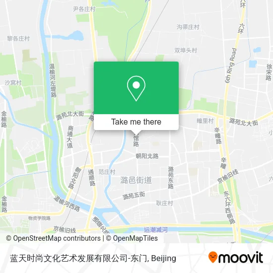 蓝天时尚文化艺术发展有限公司-东门 map