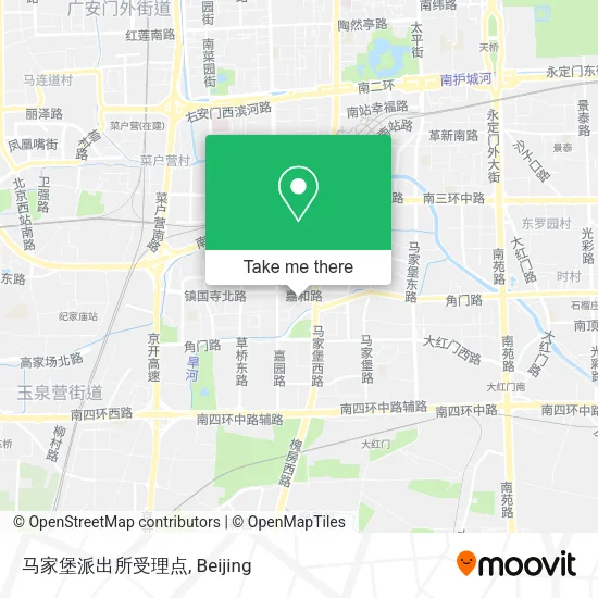马家堡派出所受理点 map