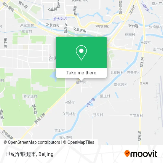 世纪华联超市 map