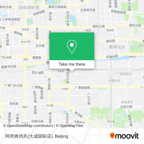 阿芮烤鸡爪(大成国际店) map