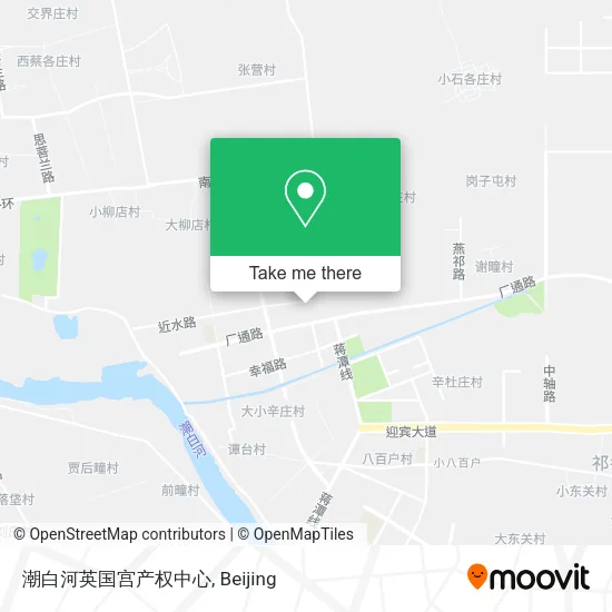 潮白河英国宫产权中心 map