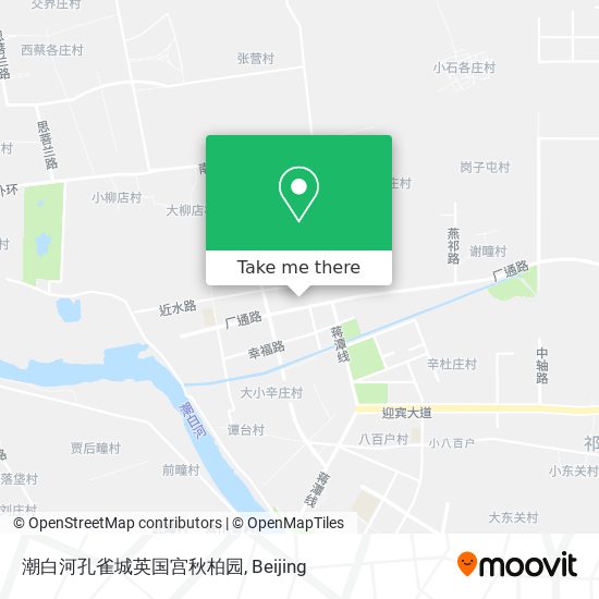 潮白河孔雀城英国宫秋柏园 map