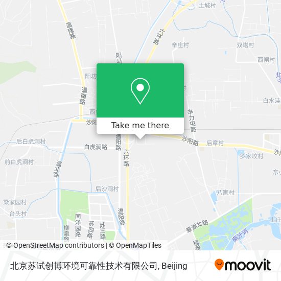 北京苏试创博环境可靠性技术有限公司 map