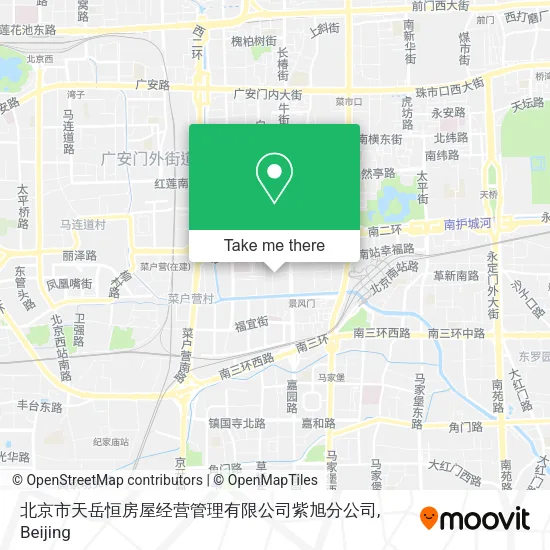 北京市天岳恒房屋经营管理有限公司紫旭分公司 map