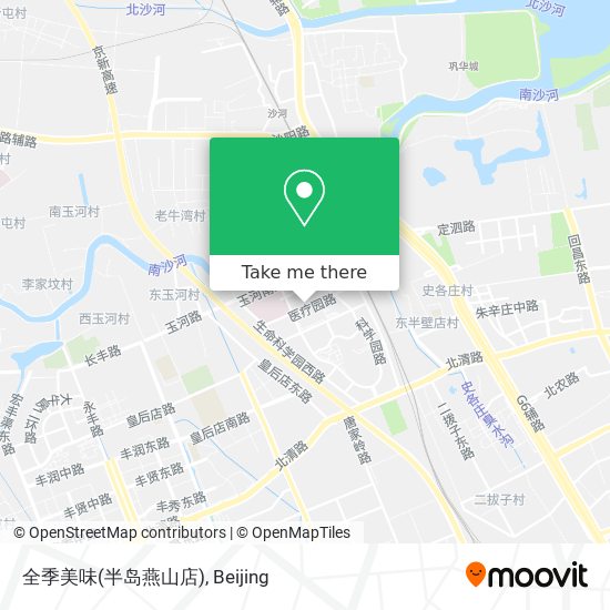 全季美味(半岛燕山店) map