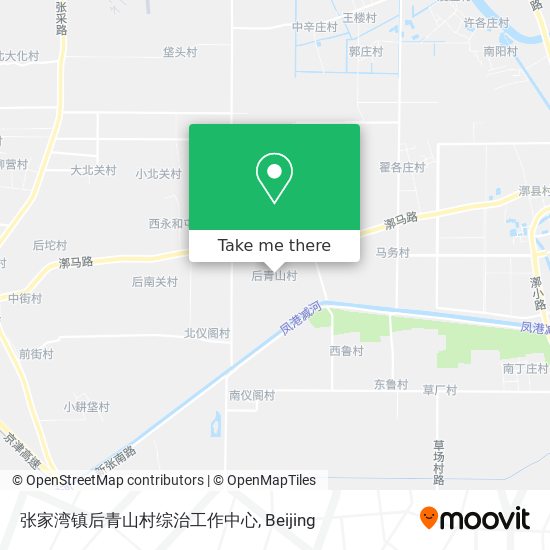 张家湾镇后青山村综治工作中心 map