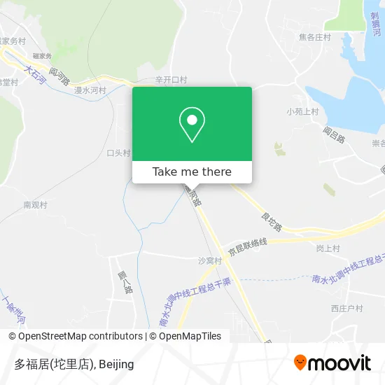 多福居(坨里店) map