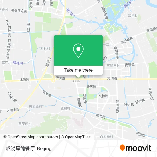 成晓厚德餐厅 map