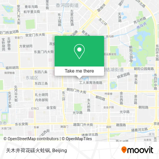 关木井荷花碳火蛙锅 map