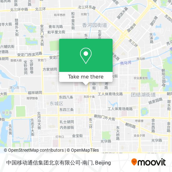 中国移动通信集团北京有限公司-南门 map