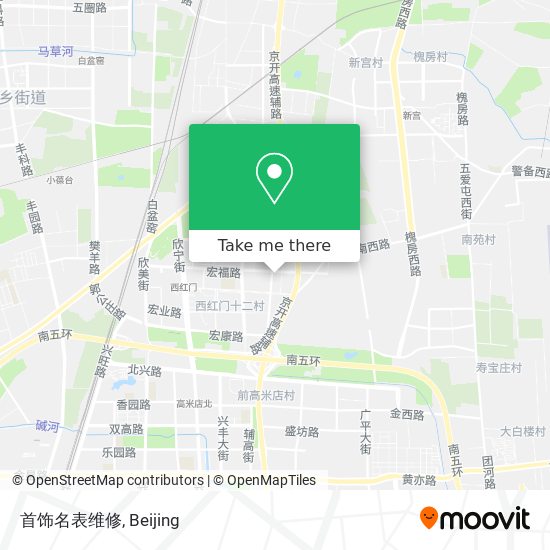 首饰名表维修 map