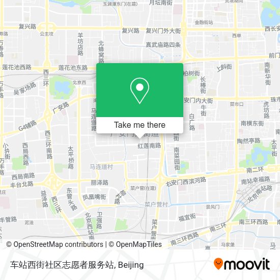 车站西街社区志愿者服务站 map