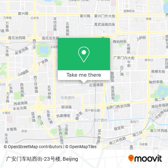广安门车站西街-23号楼 map
