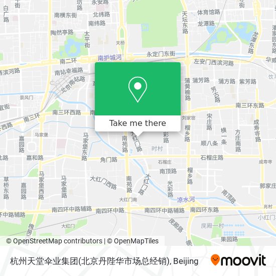 杭州天堂伞业集团(北京丹陛华市场总经销) map