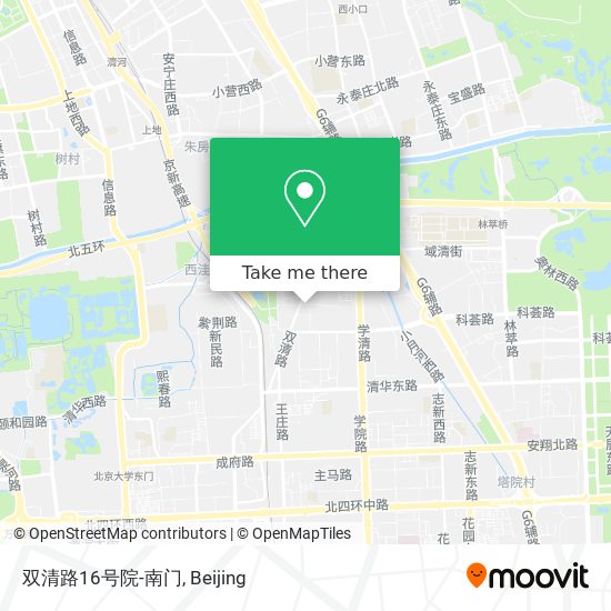 双清路16号院-南门 map