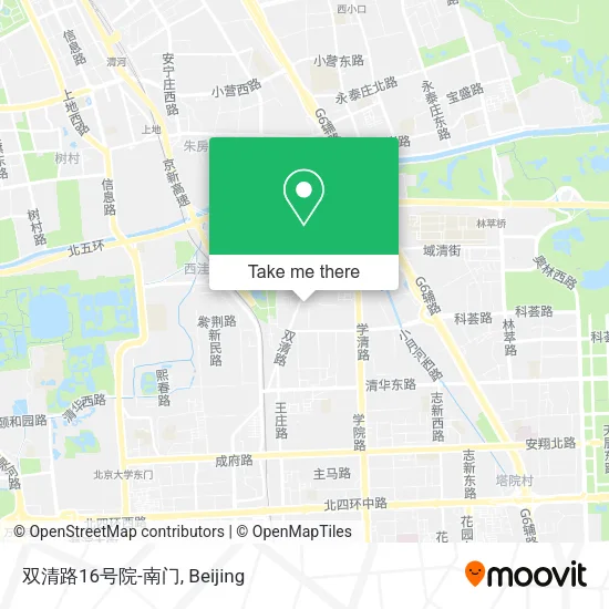 双清路16号院-南门 map