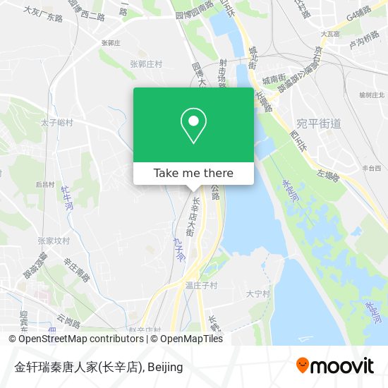 金轩瑞秦唐人家(长辛店) map